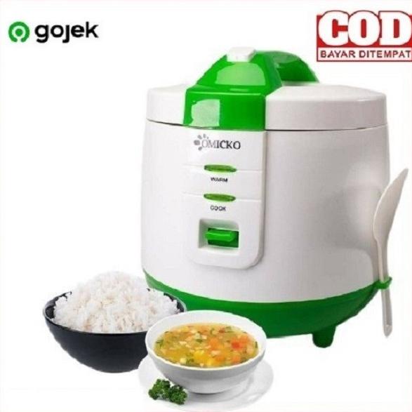 Rice Cooker / Magic Com OMICKO 1.2 LITER Penanak Nasi National quality barang sale