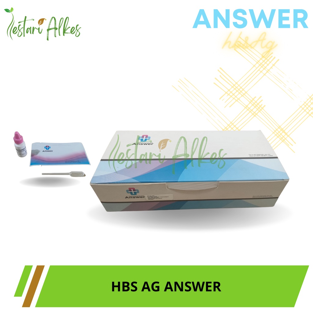 HBSAG Strip Answer / HbsAg Strip Hepatitis B