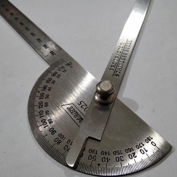 

Half Round Long Handle Protactor Penggaris Kombinasi Busur 25 Cm