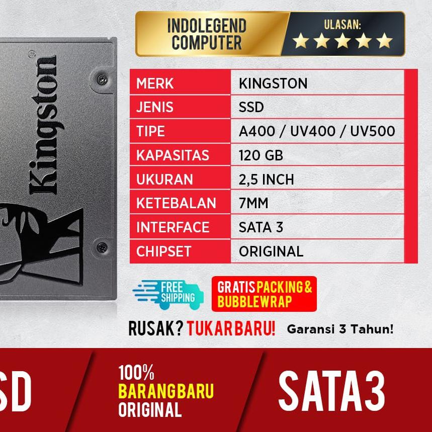 SSD KINGSTON 120GB