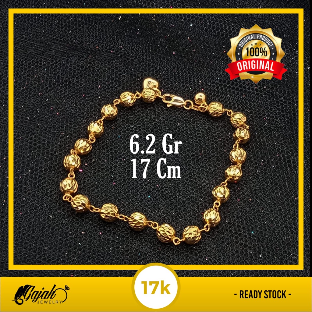 Gelang Emas 17K - 6.2 Gr Kadar 750 - 4507