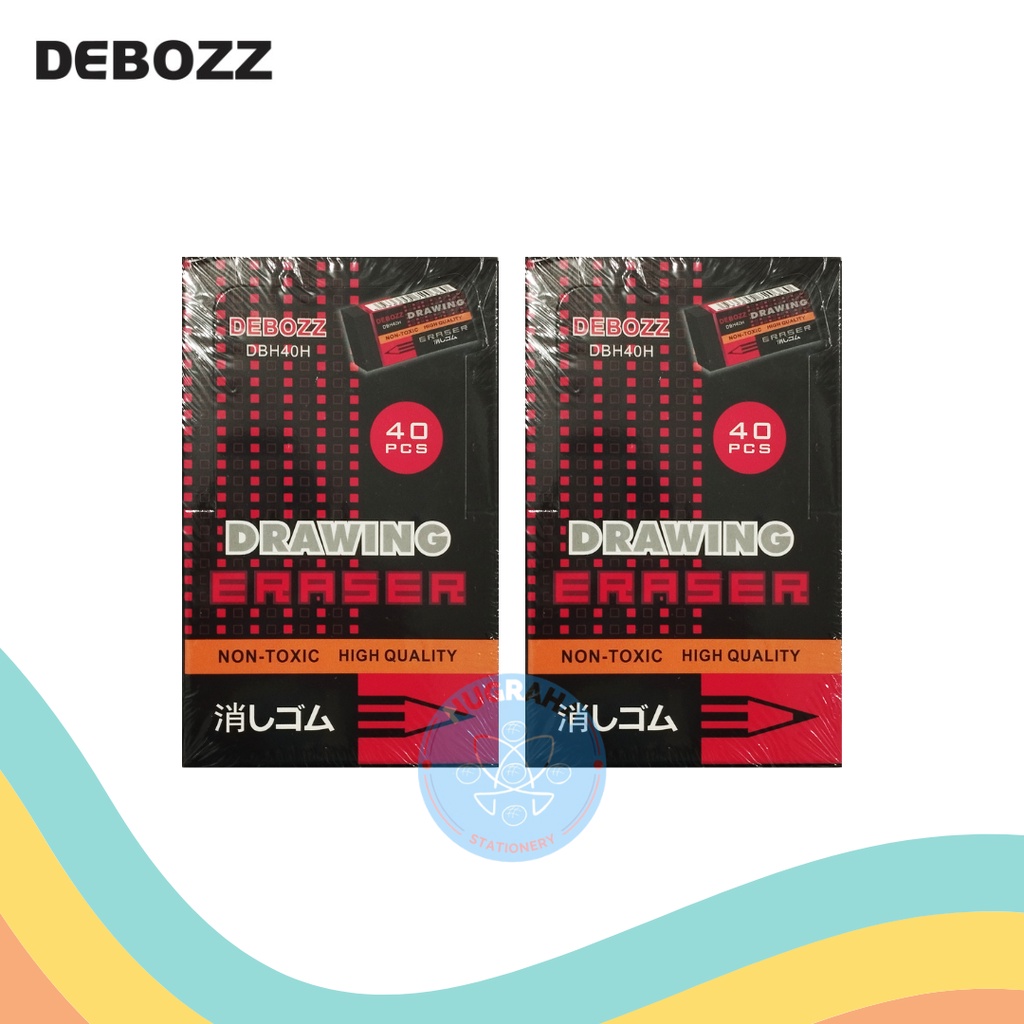 

PENGHAPUS DEBOZZ DBH-40 HITAM (1 BOX)