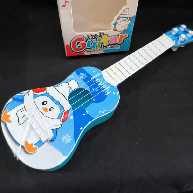 mainan anak gitar / ukulele / gitar kecil