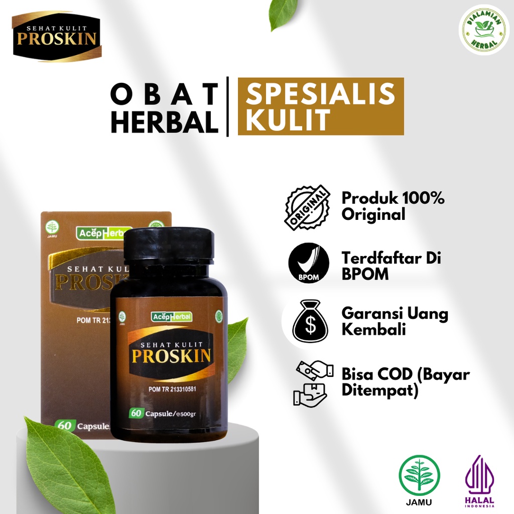 Proskin Obat Penyakit Kulit Herbal 100% Original