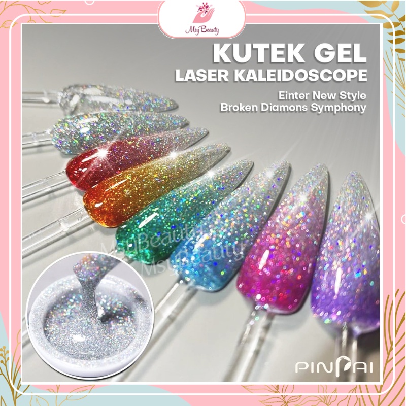 MSY Kutek Gel Laser Kaleidoscope UV LED/Nail Gel Polish/Cat Kuku