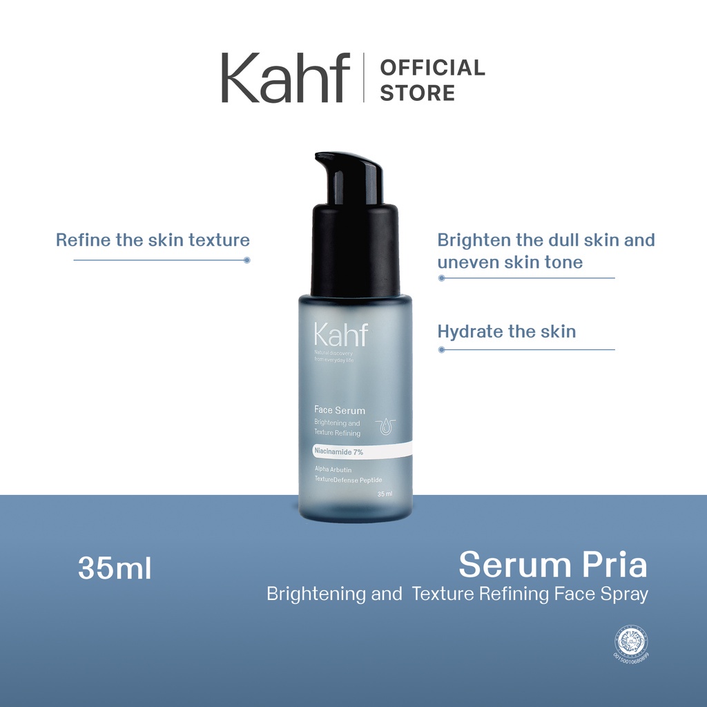 KAHF Brightening and Texture Refining Face Serum 35 ml