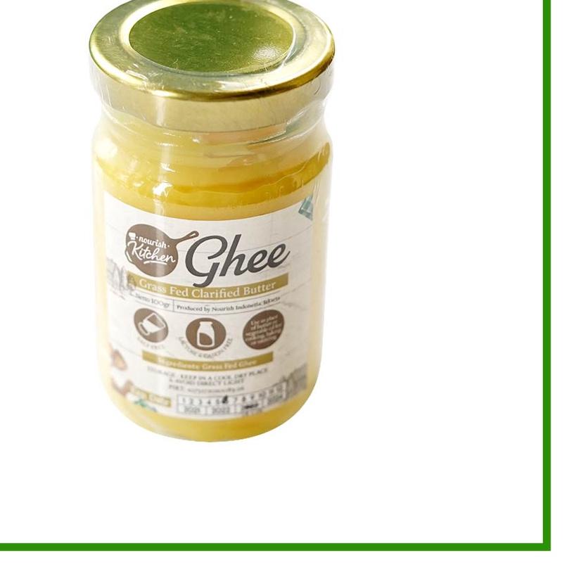 

◊ Ghee (Grass Fed Ghee Clarified Butter) 100 gr ✼