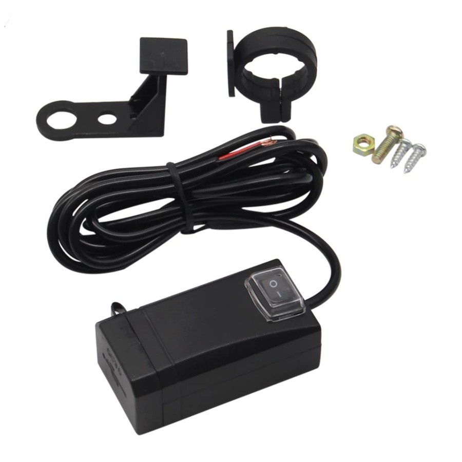 Charger Motor 2in1 Waterproof Quick Charge 3.0 2 USB 031