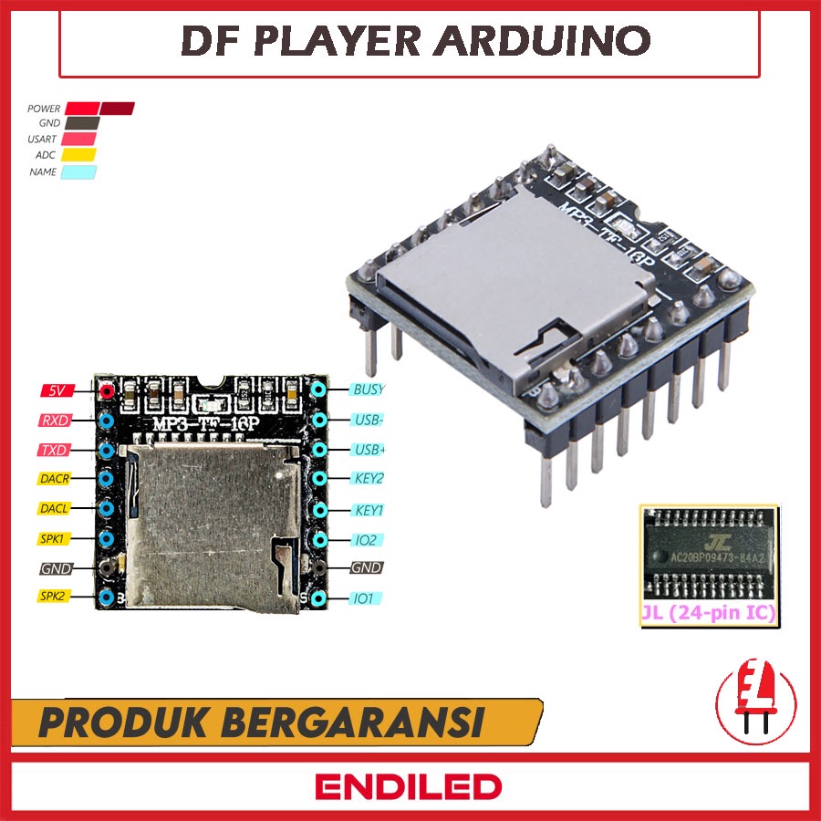 DFPLAYER mp3 arduino