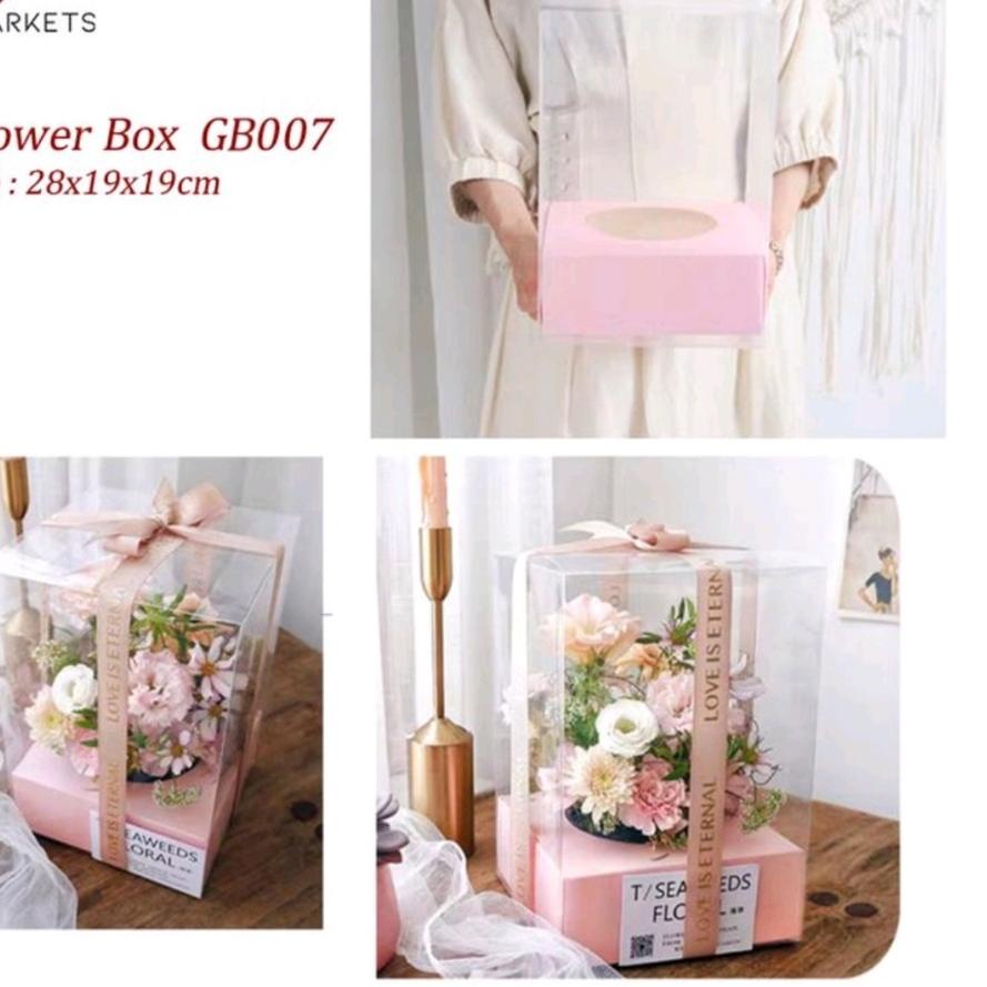 

Discount Today Mika Flower Box - Soft Box - Kotak Bunga Transparan GB007 serbuuu !