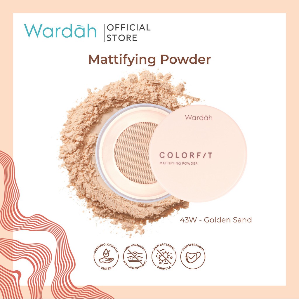 WARDAH COLORFIT MATTIFYING POWDER 15G