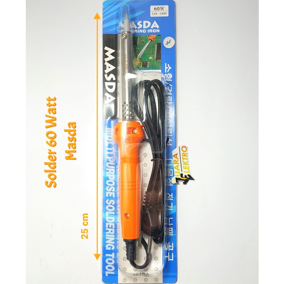 Solder Masda 60 Watt | MASDA Korea Soldering Iron 60 Watt | Soldering Iron 60 Watt Masda