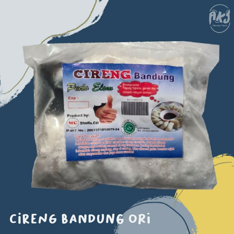 

Cireng Bandung Ori Beku - Cireng Mal Mar Ori Beku 400gr