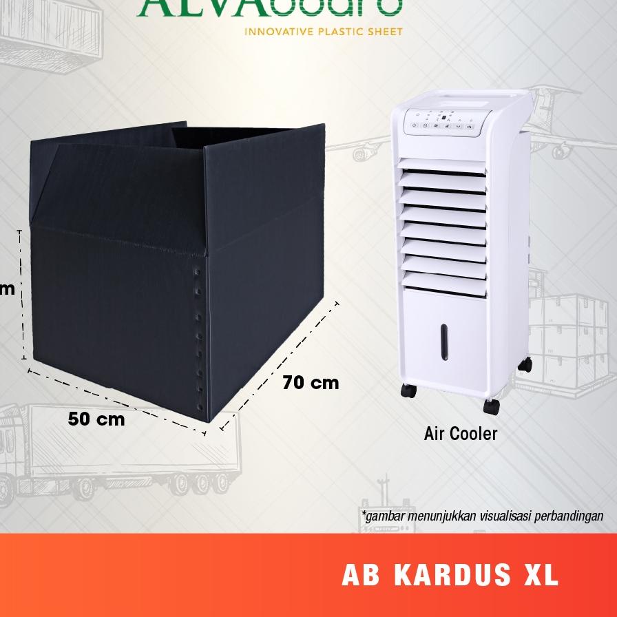 

12.12 ✨SALE✨ ALVAboard Kardus XL (Heavy Duty), Box Kardus Besar dan Kuat, Ukuran 70 x 50 x 40 Cm 