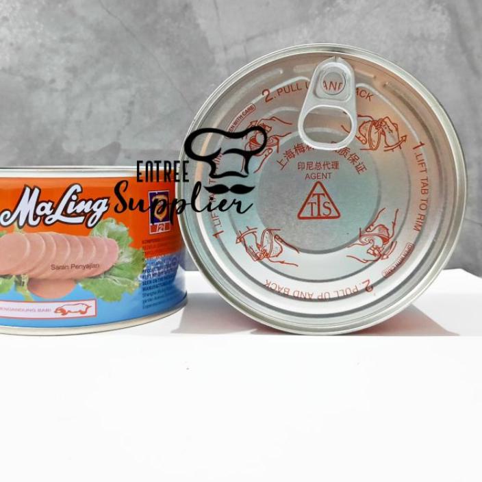 

™ TERMURAH Ma Ling TTS 397gr Luncheon Pork Meat / Ham Daging Babi Maling NON HALAL ♫