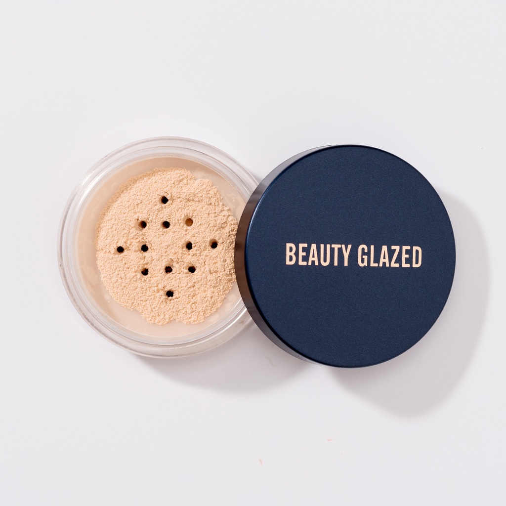 B99 Beauty Glazed Loose Powder Face Powder Translucent Powder Setting Powder Ringan Halus Mengunci R