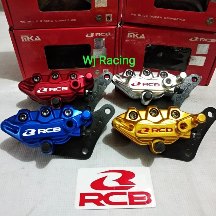 Ori Kaliper Depan Nmax - Aerox 155 2 Piston Rcb Racing Boy