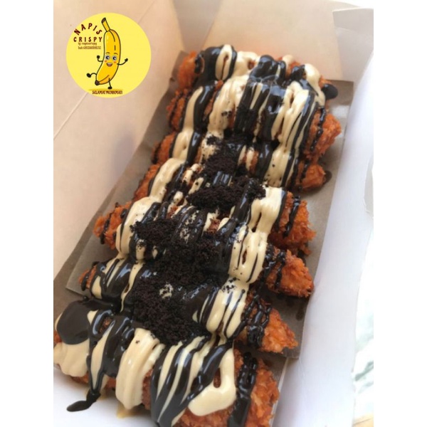 

NUGGETPISANG by napiscrispy dengan ekstra topping