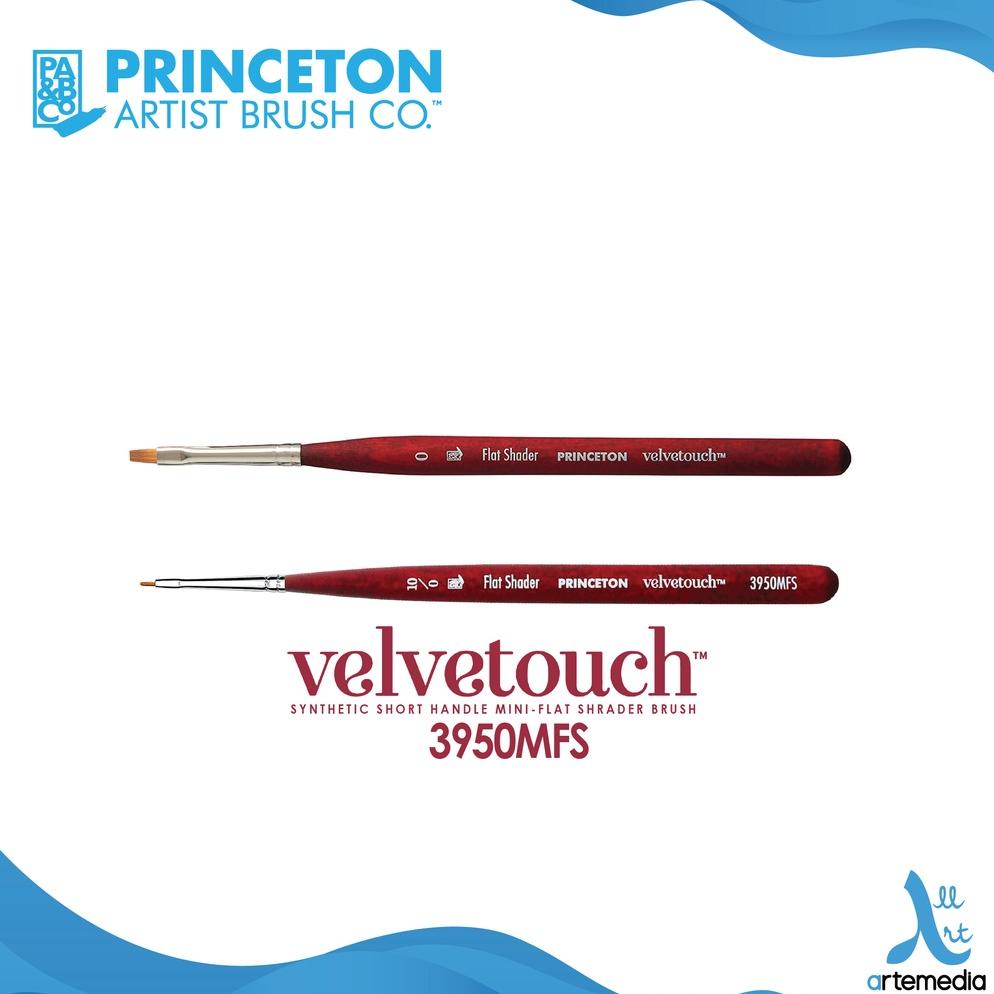 

Kuas Lukis Princeton Velvetouch 3950MFS Mini Flat Shader Watercolor Brush Short Handle