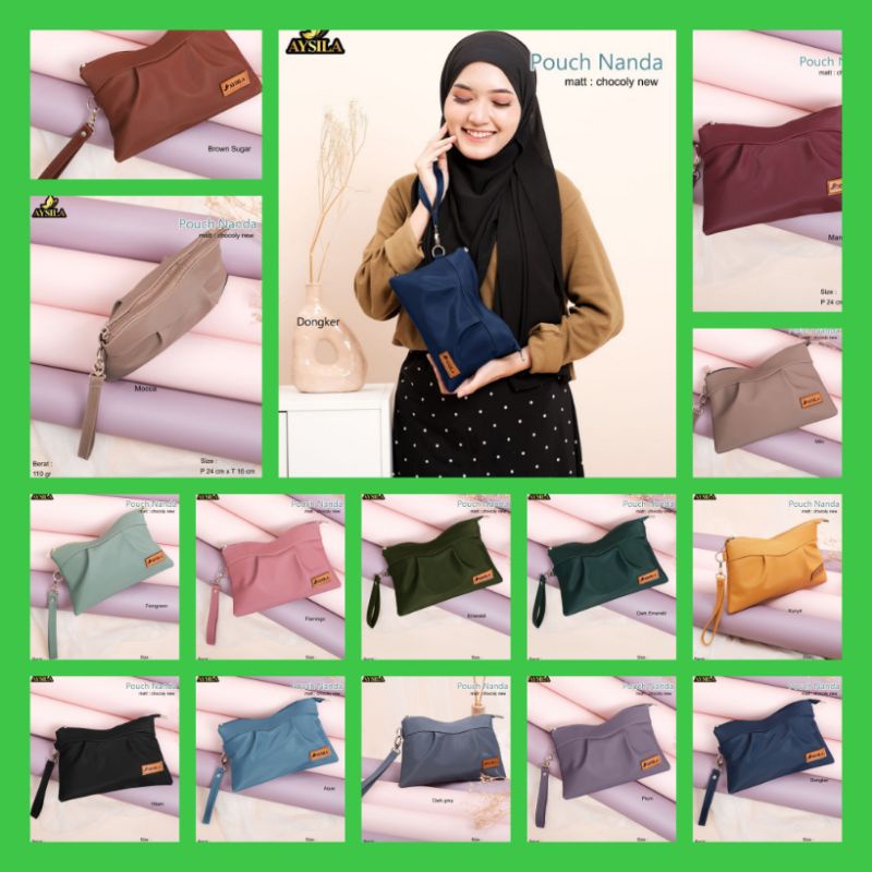 NANDA POUCH AYSILA /NANDA POUCH BY AYSILA /NANDA AYSILA /DOMPET NANDA AYSILA