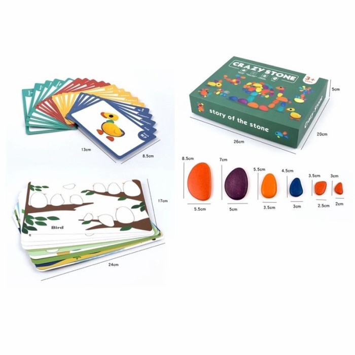 

Diy Painting Stone Set Mainan Melukis Batu