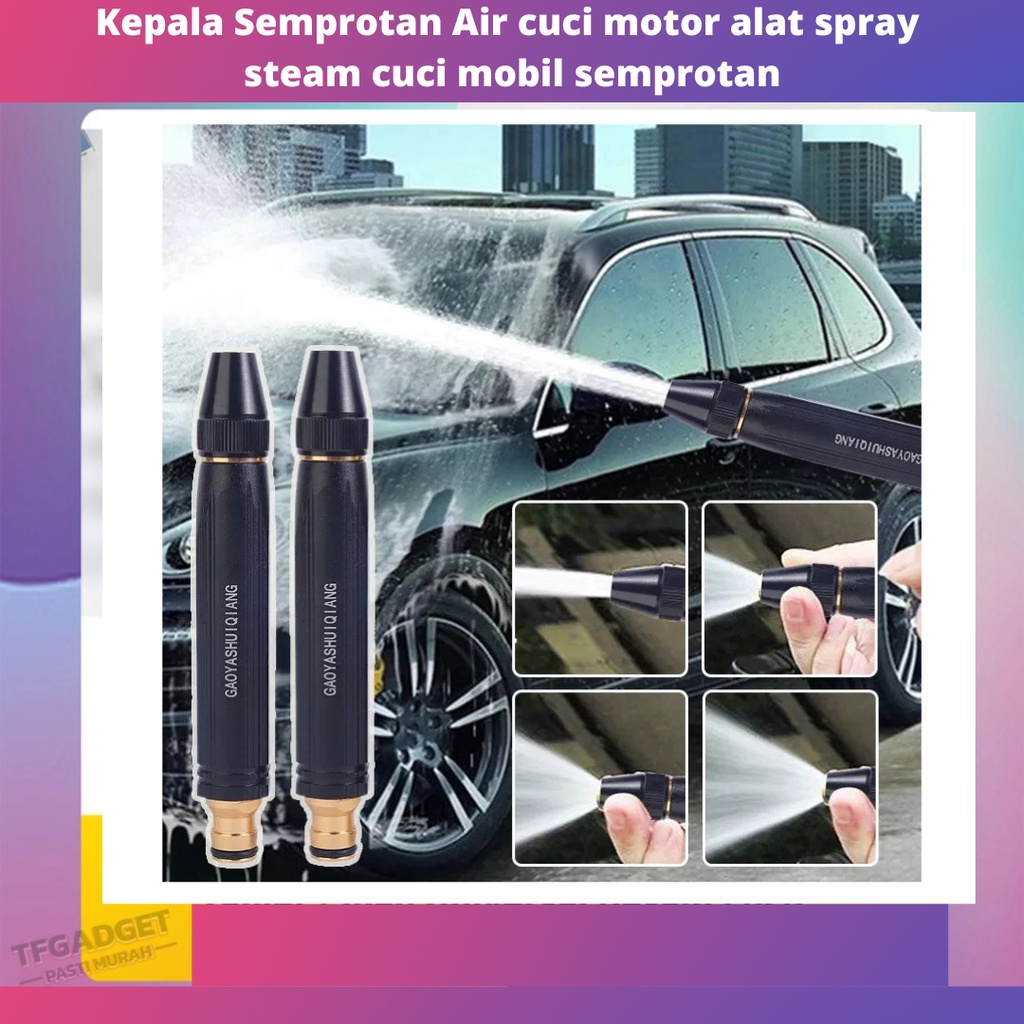 Kepala Semprotan Air cuci motor alat spray steam cuci mobil semprotan