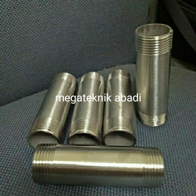 Pipa Neple 2,5 Inch Stainless 304 Pipa Nepel 2,5 Inch 20Cm