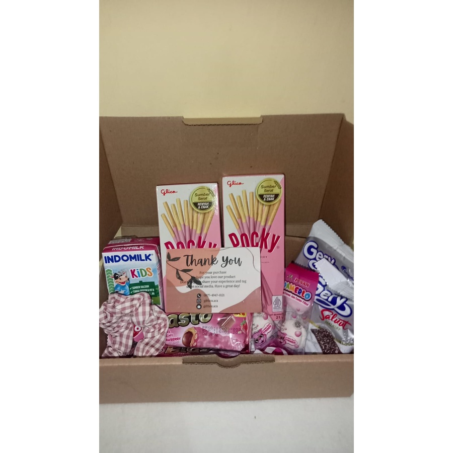 

[READY STOCK] Snack Box Pinky