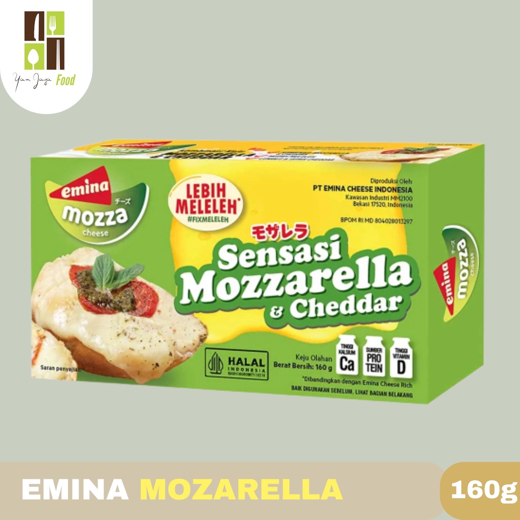 Emina Keju Mozzarella Block/ Leleh/ Stretch 160g