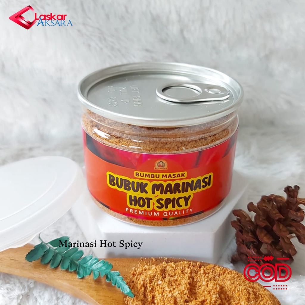 

Can - Rempah Bumbu Marinasi Pedes Chicken Marinade Spicy Powder / Premium