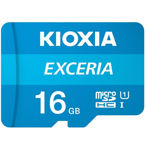 Kioxia MicroSD 16GB exceria Class 10 UHS-1 up to 100mb/s