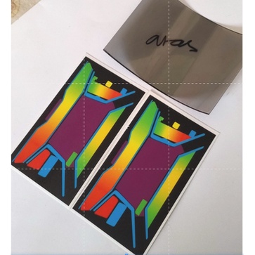 Paket Sunburn STICKER LCD SPEEDOMETER AEROX 155 dan LEXI