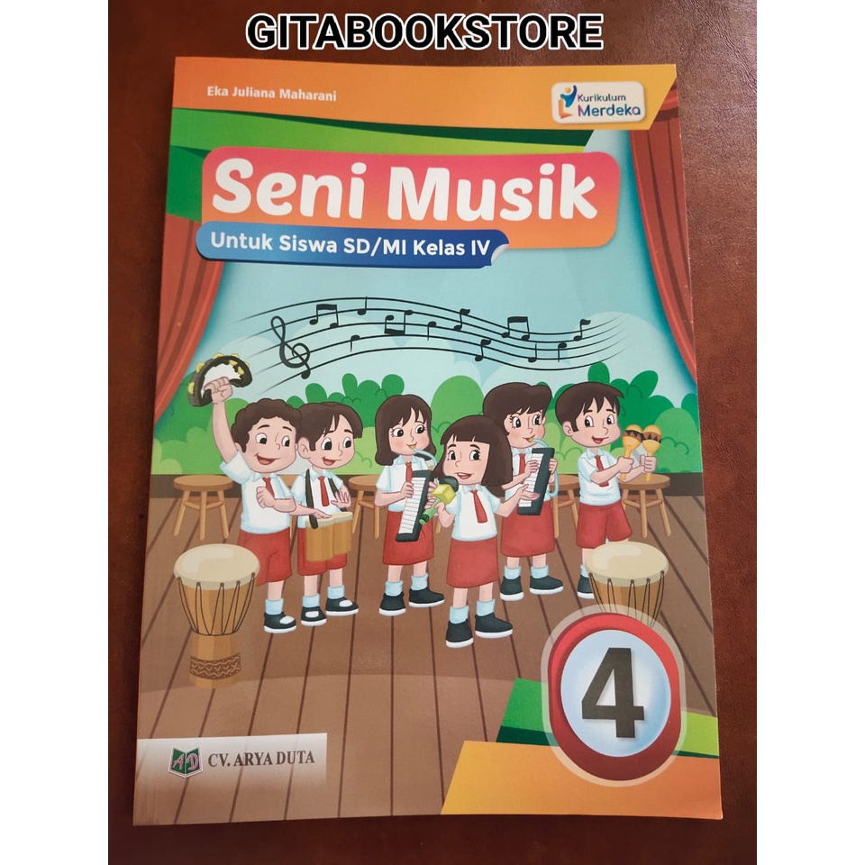 Buku Seni Musik / Buku Pendamping Siswa SD/MI Kelas 4 Kurikulum Merdeka 2023