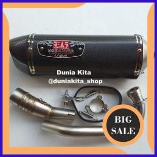 Knalpot Yoshimura R77 Carbon Yamaha Xmax Full System 1M4R23 parts