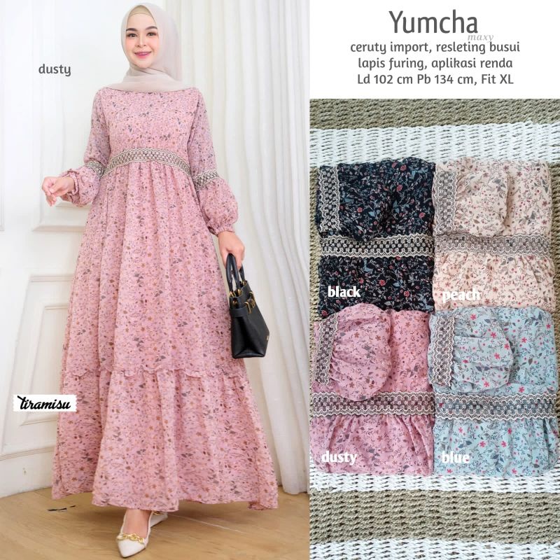 gamis ceruti busui MADONA MAXY(maison)