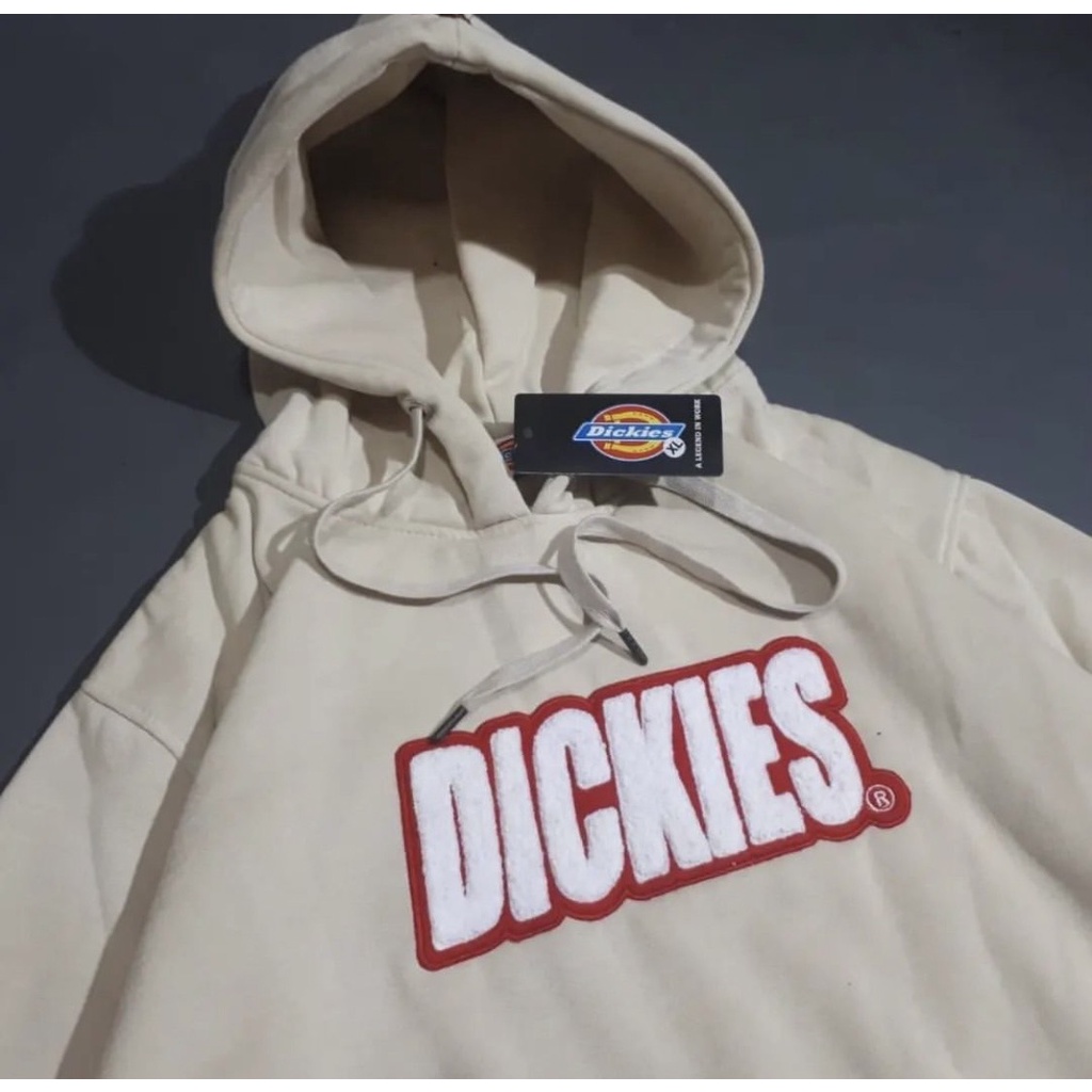 Jaket Sweater Hoodie Zipper Dickies Font Bordir Premium