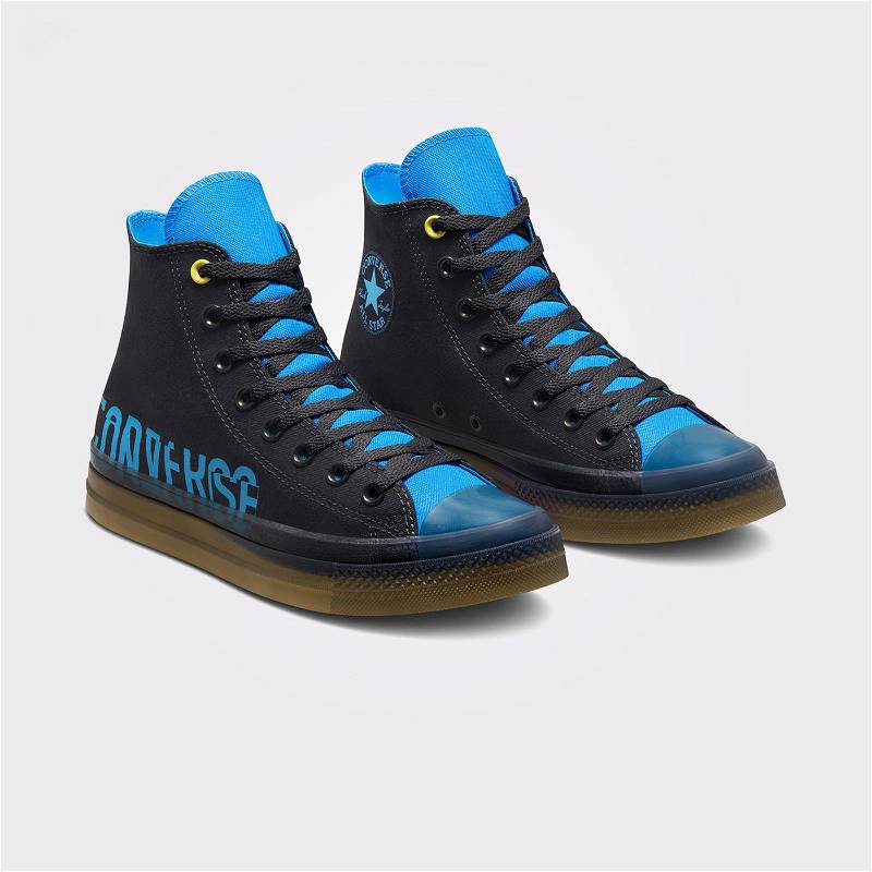 Sepatu Sneakers Pria CONVERSE CT AS CX High Nightfall Dial Up Blue Original A02807C