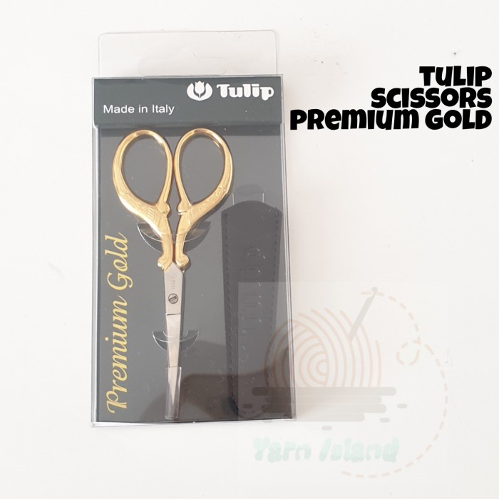

Scissor Gunting Brand Tulip High Quality Warna Premium Gold