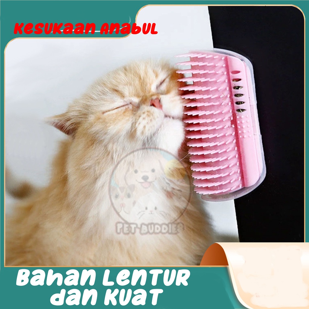 Cat It! Self Groomer Sisir Bulu Kucing Silikon with Catnip