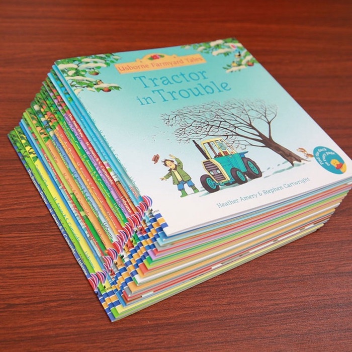 

Buku Usborne Farmyard Tales And First Experience 20 Books / Buku Anak