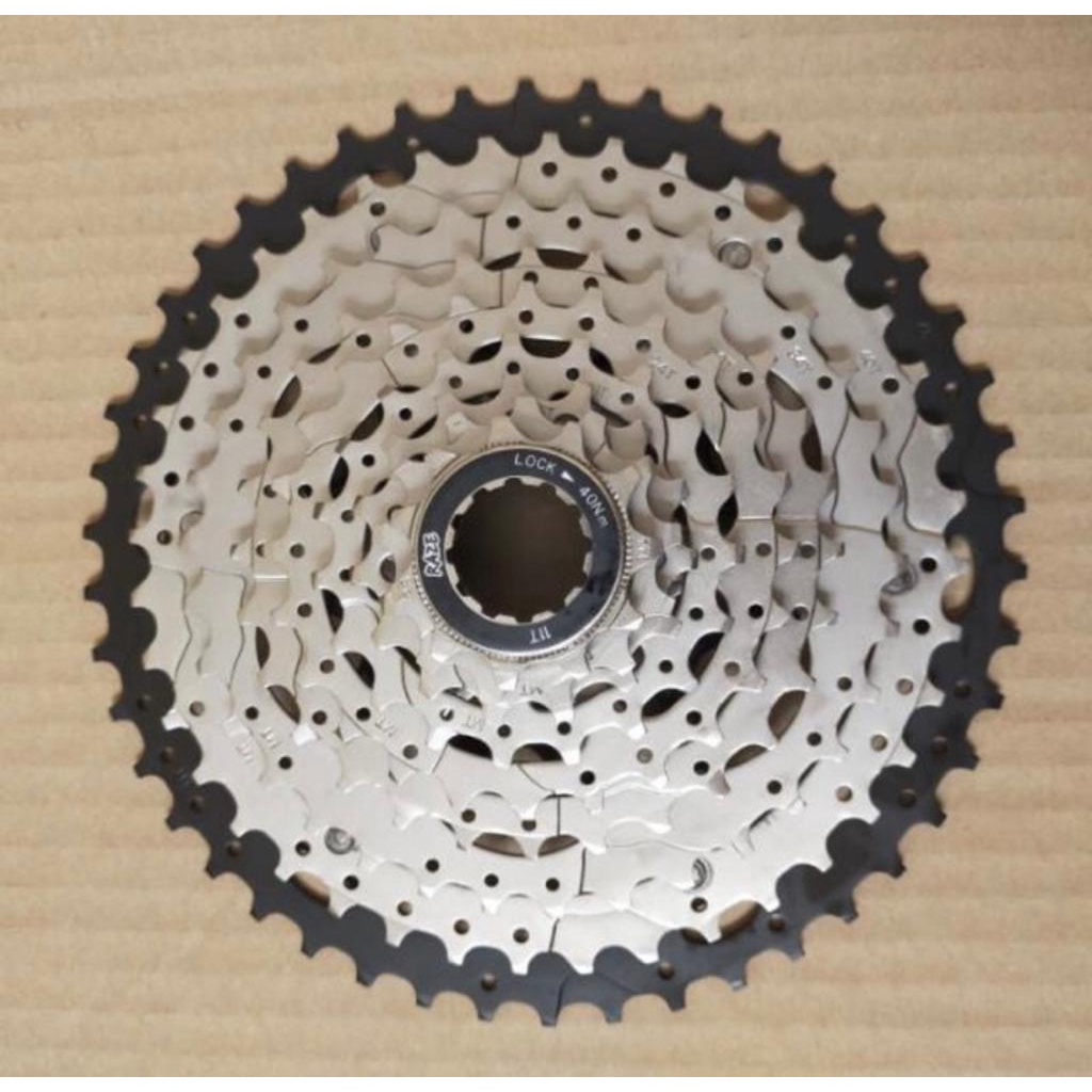 TERMURAH!!! Sprocket Sepeda 10 Speed  Cassete / RAZE Silver / Realpict