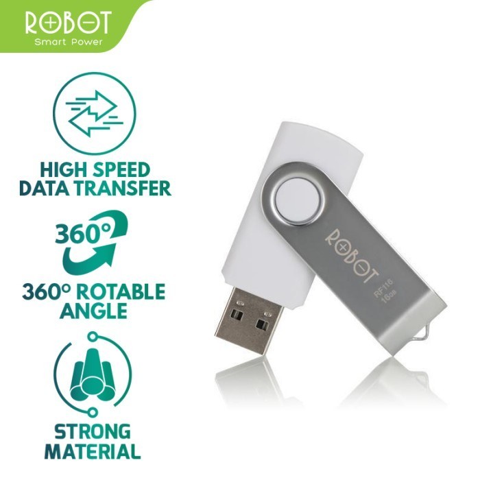 ROBOT FLASHDISK 16GB RF116 FLASH DRIVE