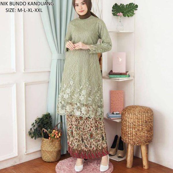 ✶ ( REALPICT ) Kebaya Tunik Tulle Bordir - Kebaya Novie Kebaya - Kebaya Modren - Set Kebaya Brukat ☜