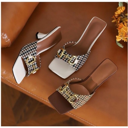 Heels wanita model terbaru IMPORT kekinian Sepatu wanita import Hak 5cm A18 PREMIUM IMPORT