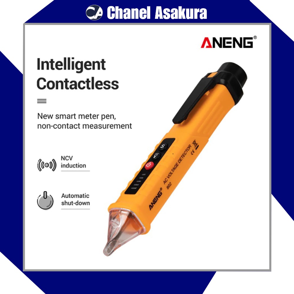 Tester Non Contact AC Voltage Alert Detector 12V-1000V - VD802