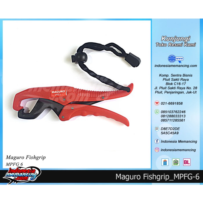 Fish/LIP Grip MAGURO MPFG - 6 Plastic Floating Fish Grip