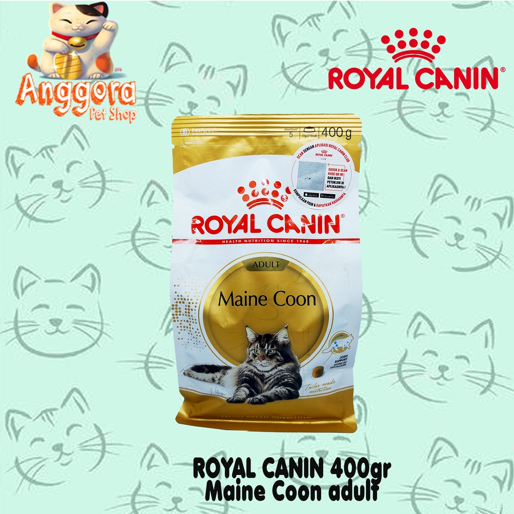 Makanan kucing ROYAL CANIN MAINE COON 400gr Freshpack