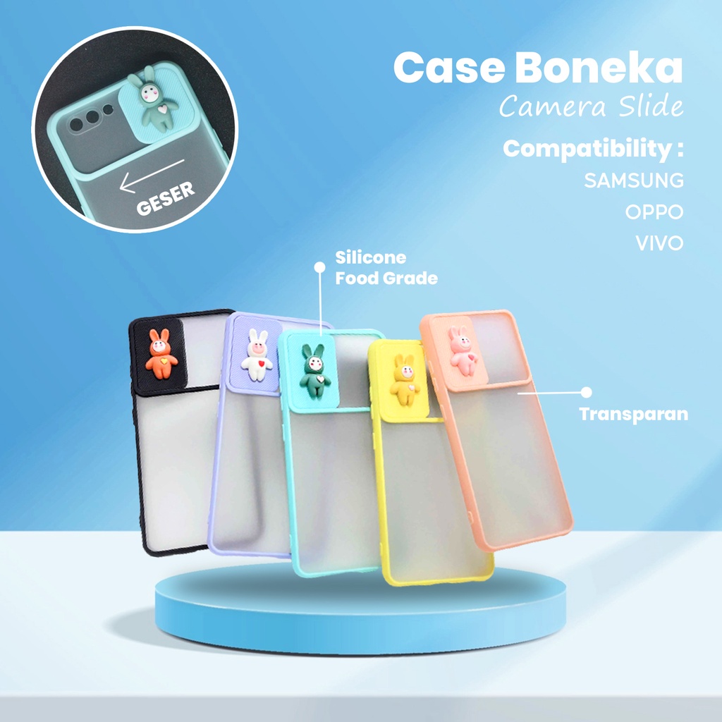 Princess Samsung Case Phone Casing Slide Camera Karakter Protection Cartoon Boneka A11/M11/A52/A20/3