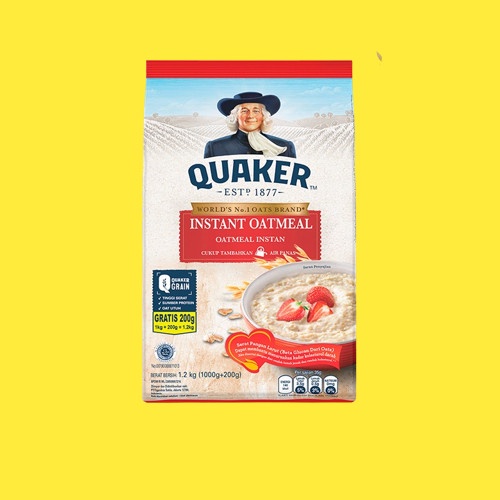 

[Ready Stock] Quaker Instant Oatmeal 1.2 Kg