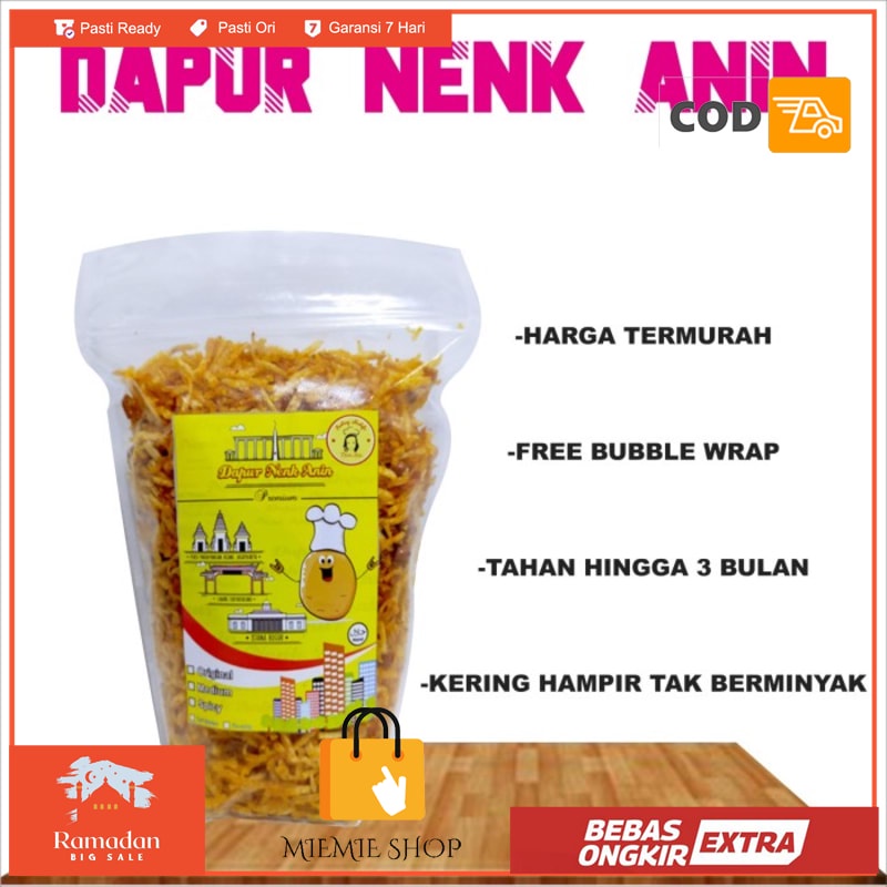 

kentang Mustofa kering kentang Dapur Nenk Anin 1kg - Original